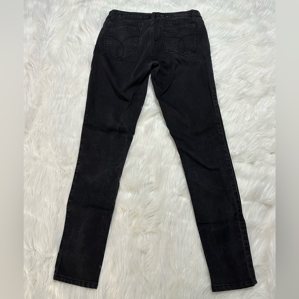 CALVIN KLEIN JEANS BLACK LEGGING JEAN WOMEN’S SIZE 28/6 EXCELLENT CONDITION - Picture 4 of 13